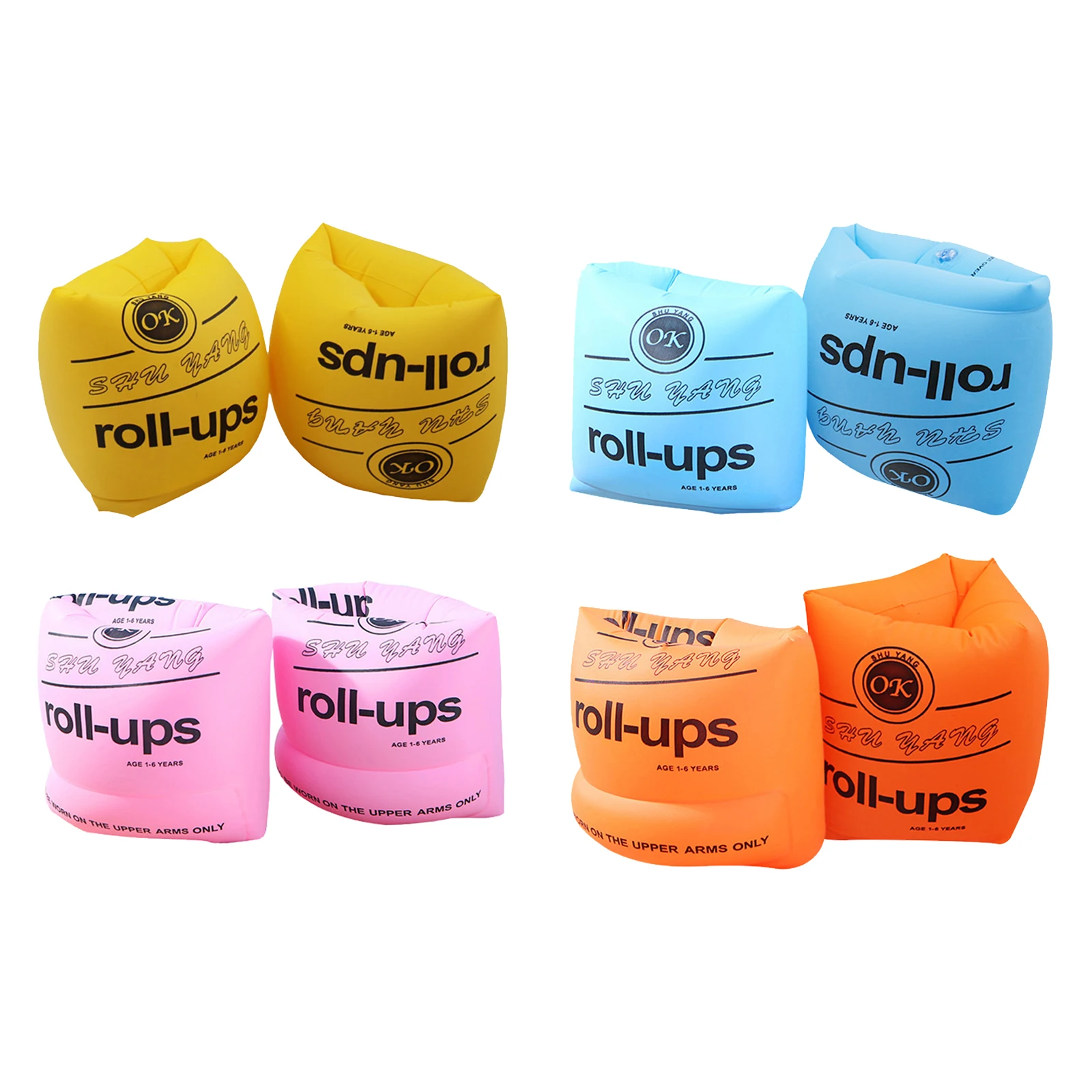 

Adult Children Swimming Arm Ring PVC Inflatable Pool Float Sleeves Swimming Arm Float Rings Pool Floating Sleeve Swim Trainer