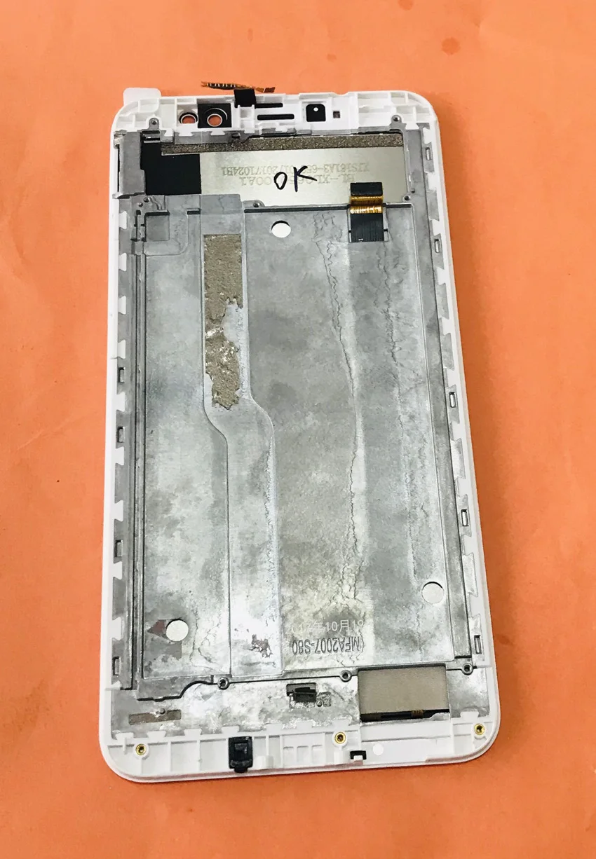 

Used Original LCD Display +Digitizer Touch Screen+ Frame for Uhans Max 2 MT6750T Octa Core Free shipping