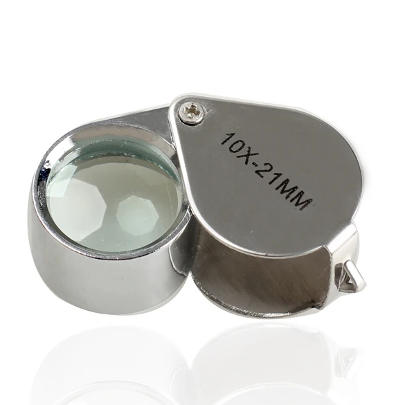 

Mini 10 x 21mm Jeweler Loupe Magnifier Magnifying Diamond Glass Eye Loupe Jewelers Eye Glass
