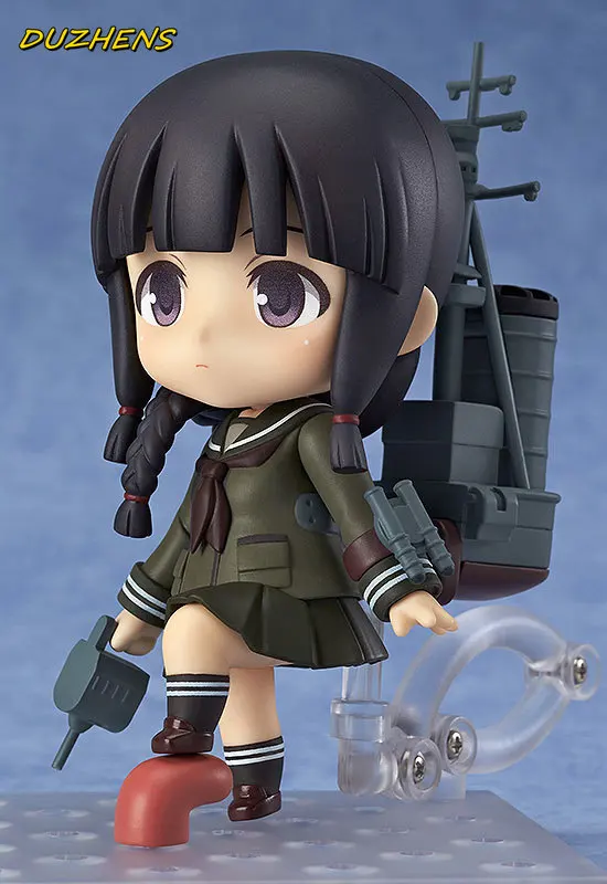 

100% Original genuine Kantai Collection Kitakami Q version figma PVC Action Figure Anime Figure Model Toys Figure Doll Gift
