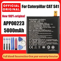 new original 3 85v 5000mah app00223 for cat s41 battery akku high quality replacement bateria for cats41 mobile phone free tools