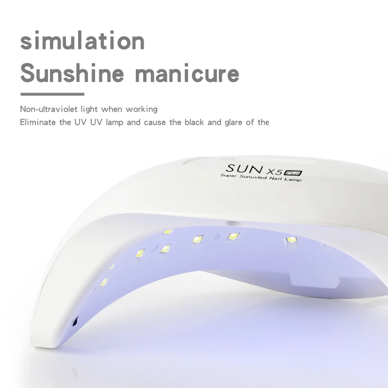 72 Вт Sun X5 plus светодиодная УФ лампа Сушилка для ногтей лак отверждающий свет