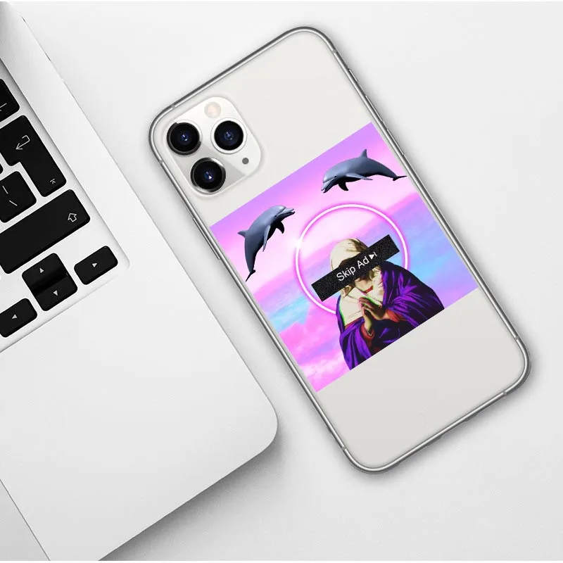 

Art Fresco Michelangelo Creation of Adam Soft Phone Case For iPhone 12 11 Pro Max SE 6 6s 7 8 Plus X XR XS MAX David lines Cover