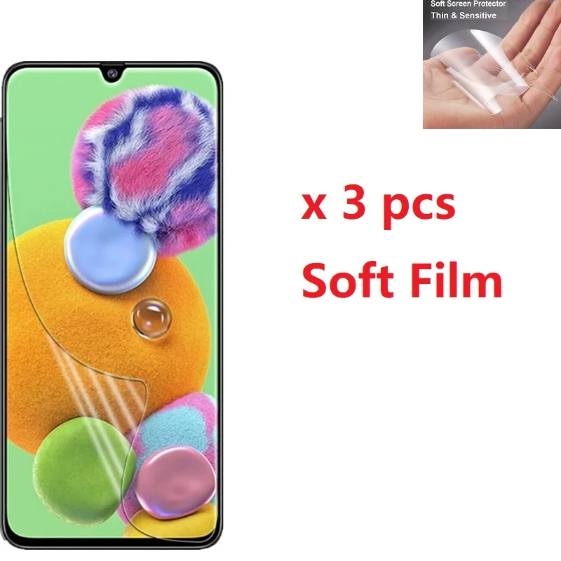 

3 шт., защитная пленка для Samsung Galaxy A91 A81 A71 A51 A41 A31 A21 A11 A01