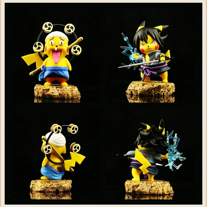 

Аниме Покемон периферийный Пикачу COS Тор Айни роуд Q версия кукла настольное украшение хобби экшн-игрушка Фигурки Рождественский подарок