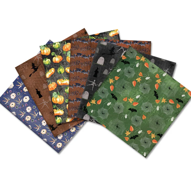 

12 Sheets 6inch Background Paper Single Side Pattern DIY Hand Accoutn Craft Scrapbooking Journal Decoration Material