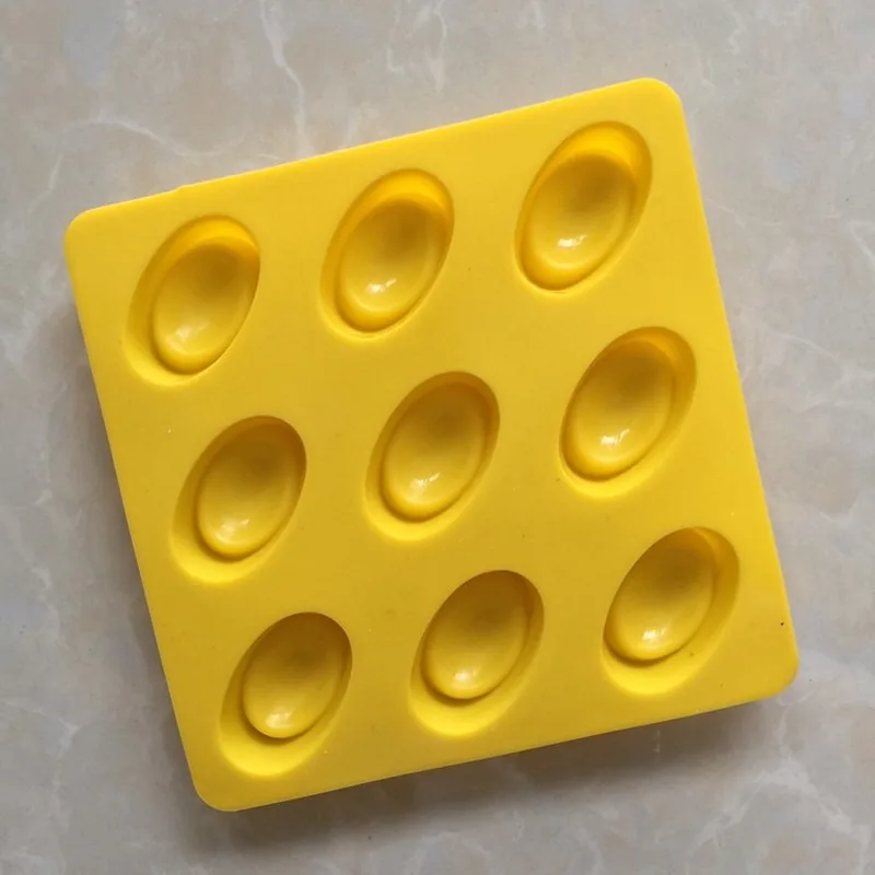 Силиконовая форма для шоколада 9 слитков кубиков льда сахарная глина