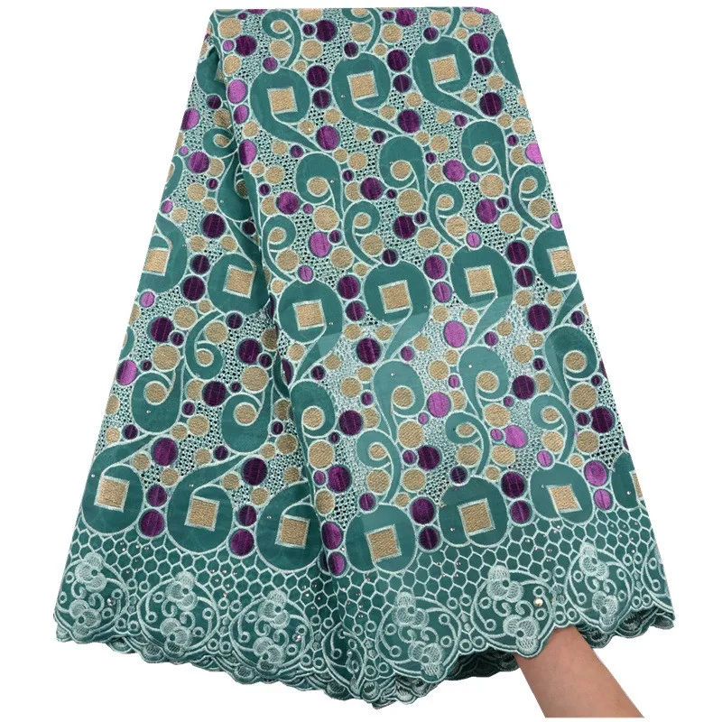 Африканская швейцарская вуаль в Швейцарии мягкая полированная хлопковая