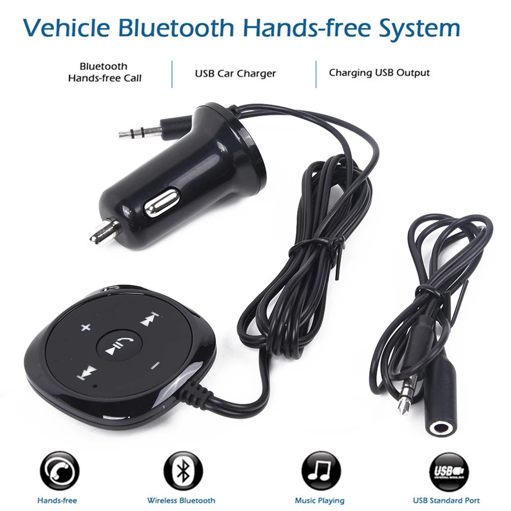 Bluetooth автомобильное зарядное устройство комплект прикуривателя Автомобильный