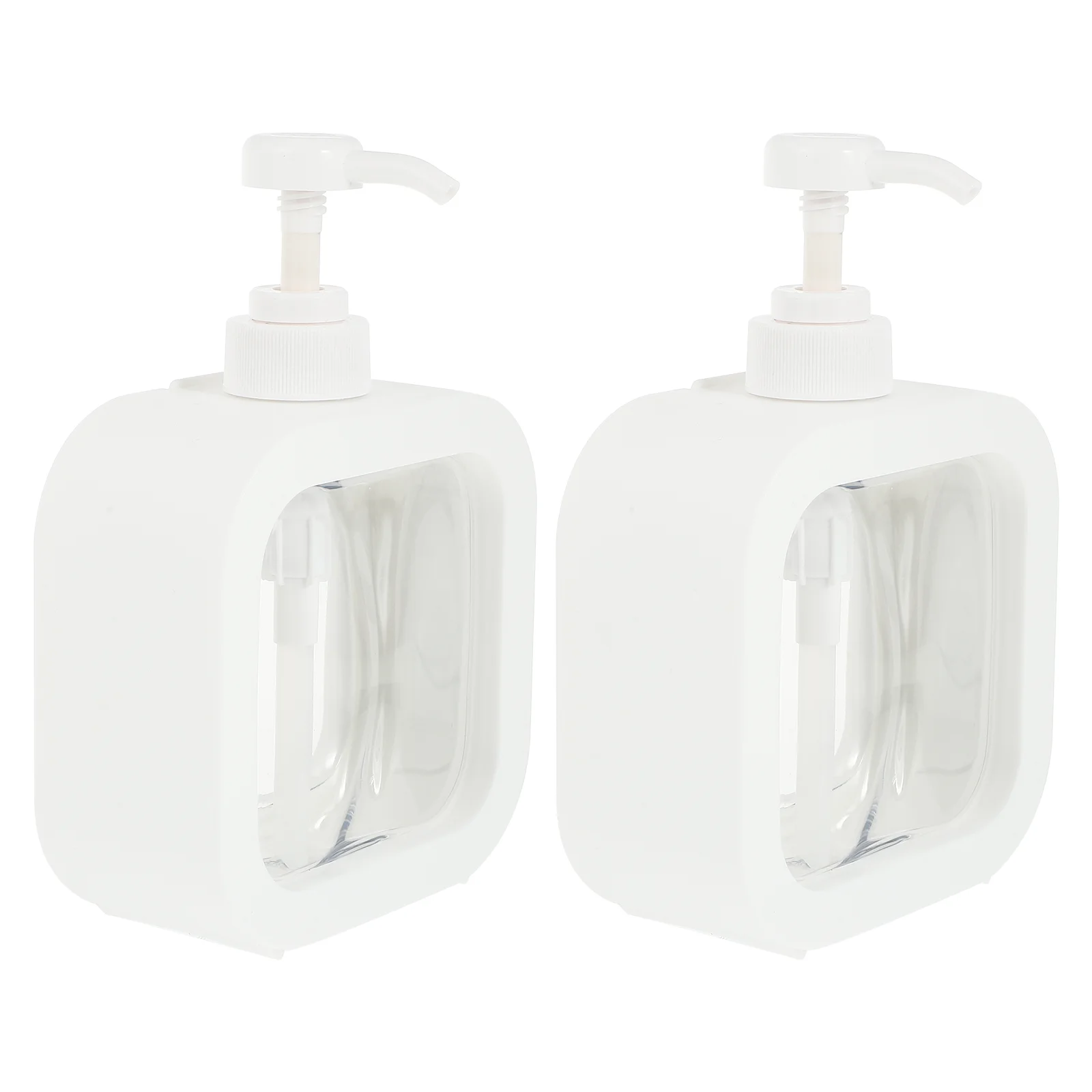 

2Pcs Portable Travel Bottles Cosmetics Storage Containers 500ml Lotion Bottles