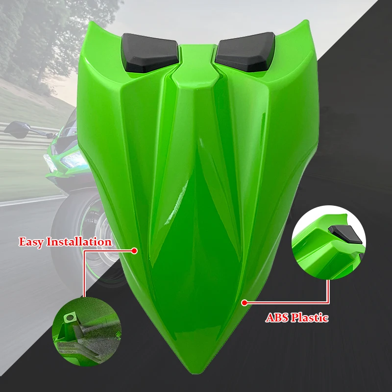 Для Kawasaki Ninja650 Z650 Ninja 650 EX650 ER6F 2017 2018 2019 2020 чехол на заднее ПАССАЖИРСКОЕ СИДЕНЬЕ