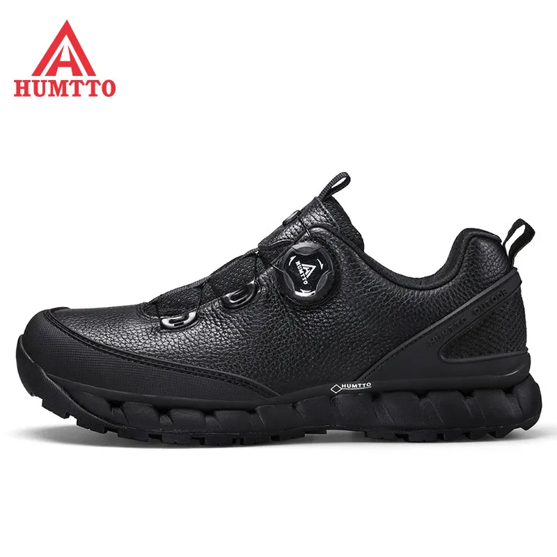HUMTTO Waterproof Hiking Shoes for Men Winter Outdoor Sport Mountain Tactical Hunting Mens Boots Leather Male Trekking Sneakers