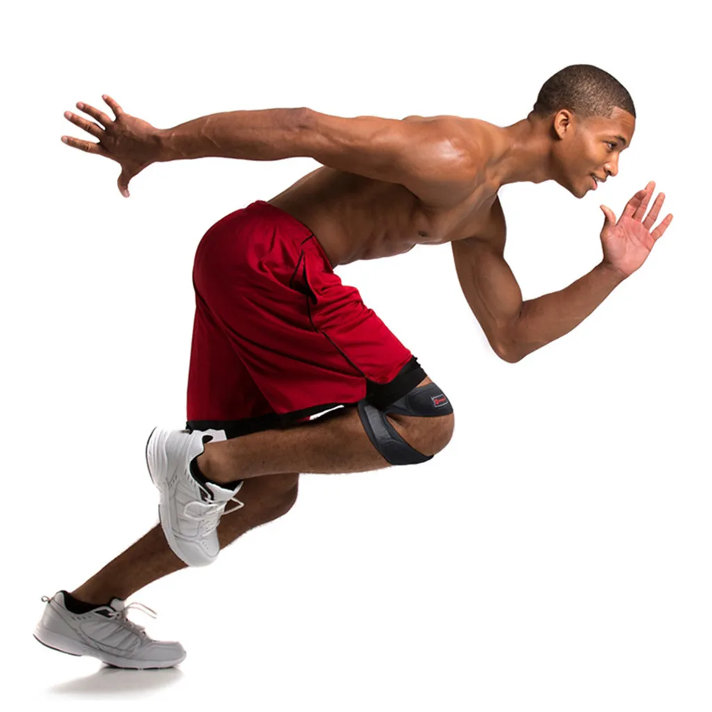 30 # двойной ремень до колена Поддержка коленной чашечки сухожильная скобка