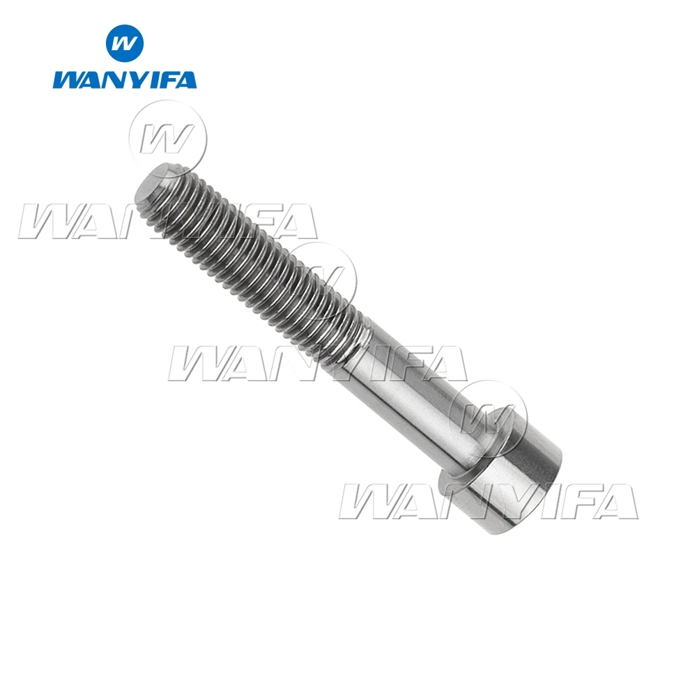 Титановый "Wanyifa" M7 x 43 мм M7x40mm болт цилиндрический Columniform винты с шестигранной головкой 6AL-4V Американского общества по испытанию материалов) высокого качества класса 5