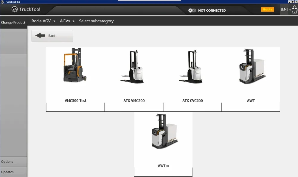 TruckTool 3.2.8 (диагностическая программа для вилочных погрузчиков Mitsubishi кошачьих TCM