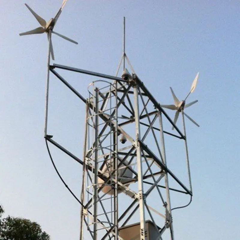 Жилой ветрогенератор 1000 Вт 24 в 48 12 В 3 нейлоновые волоконные лопасти и регулятор