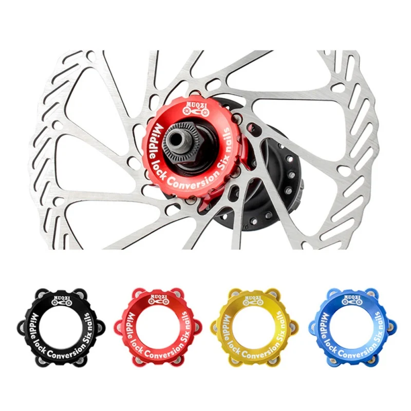 

Cycling Bike Center Lock Six Nail Hub Conversion Seat Aluminum Alloy Bike Bicycle Boost Hubs Conversion Kit Bicycle Hubs