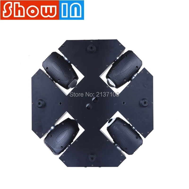Светодиодный диско светильник с вращающимся лучом 4*10 Вт|head beam|moving head beammoving |