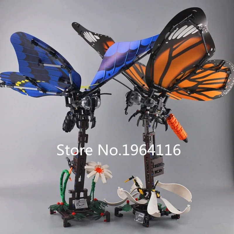 Новые идеи серии Swallowtail butterfly модель строительные блоки Набор классических MOC