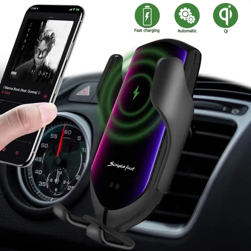 R3 10 Вт автоматическое зажимное вращение на 360 градусов автоматическая индукция QI