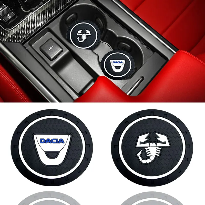 

1pcs Car Cup Holder Anti-slip Mat Interior Car Styling for Toyota Yaris Hilux Corolla Prius Avensis Emblem Chr Car Accessories