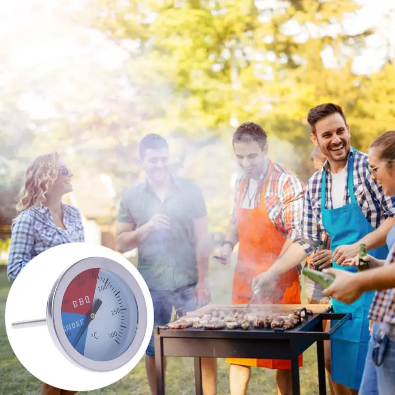 Термометр для барбекю дымовой гриль печь измеритель температуры уличный