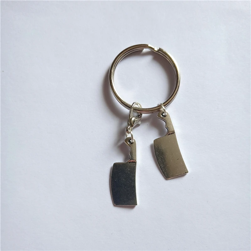 Брелок мясника брелок шеф-повара кулинарные брелки с ножом подвеска на молнии