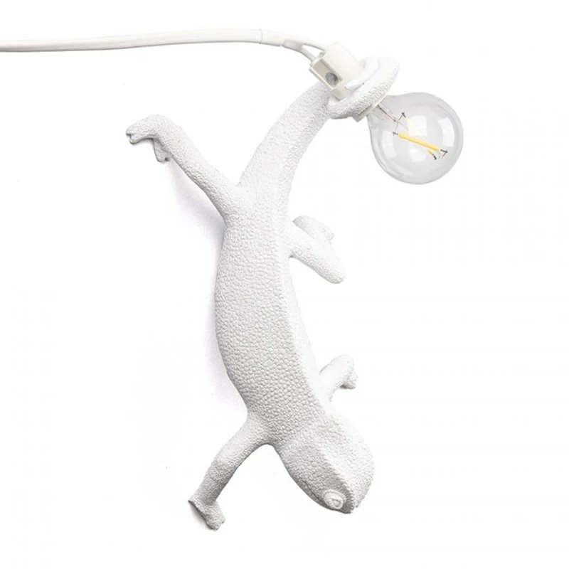 

Chameleon Lamp Bedroom Resin Chameleon Desk Lamp Bedside Light Wall Sconce D1