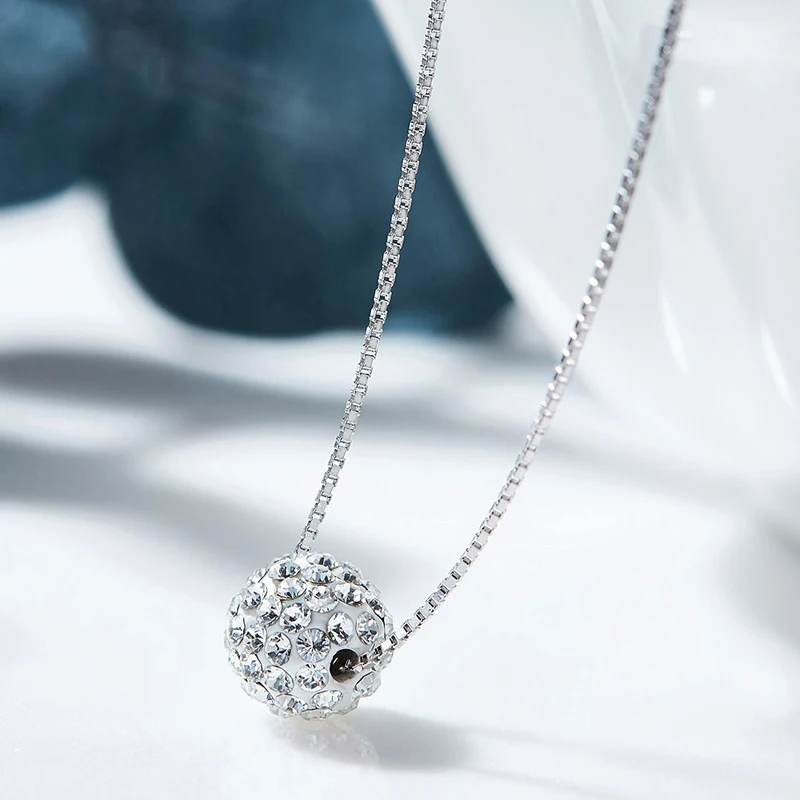 Шикарные мини подвески с шариками красочные кристаллы от Swarovski ювелирные изделия