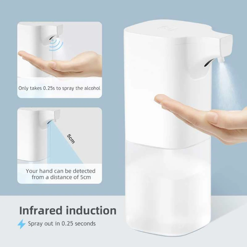 Automatic Foaming Soap Dispenser 350ml Touchless Hand Washer Pump Sanitary Foam Liquid Auto | Электроника