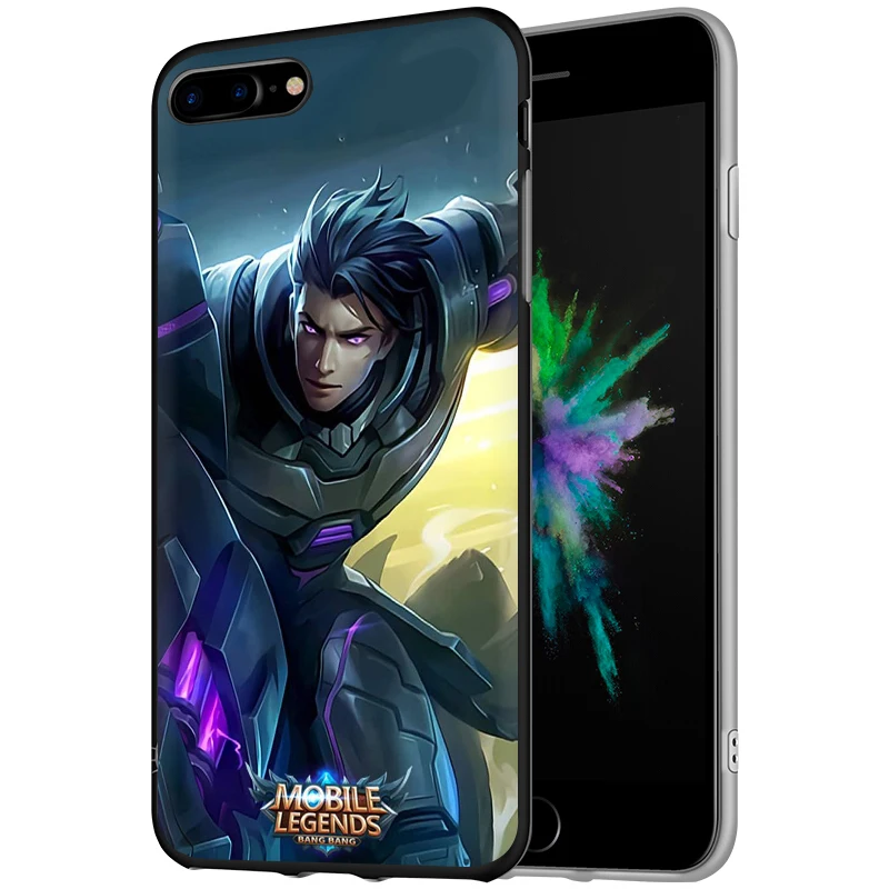 Силиконовый чехол для телефона EWAU Mobile Legends iphone 5 5s SE 2020 6 6s 7 8 plus X XR XS 11 12 Pro Max Mini |