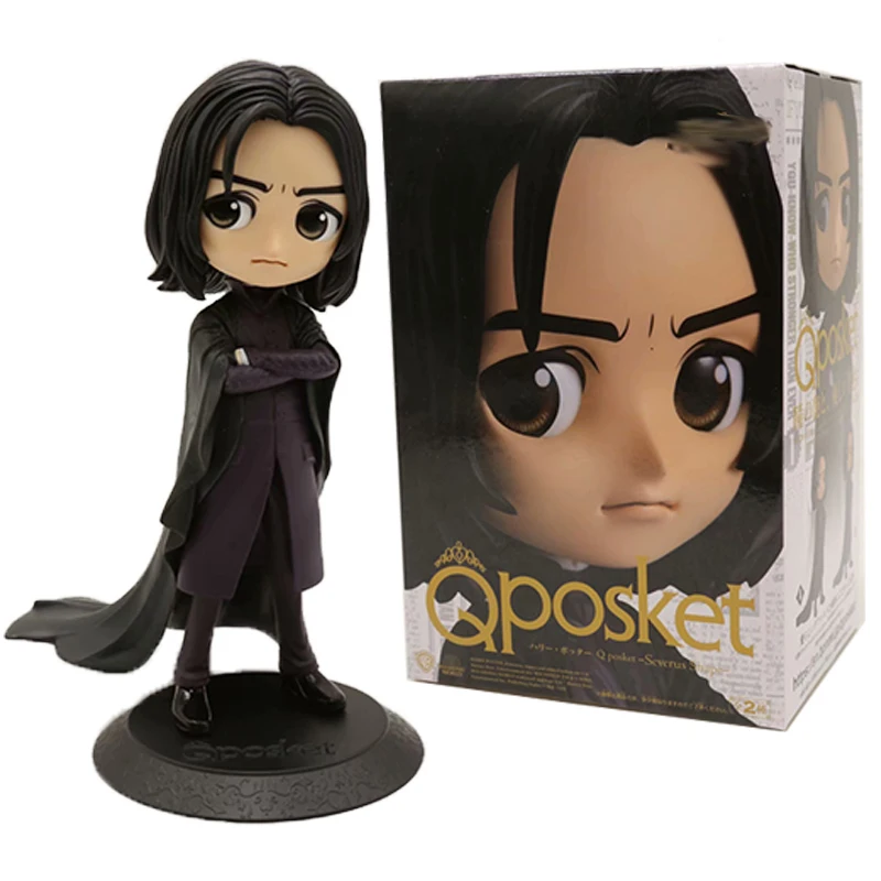 Новый Тип Черный Цвет QPosket Severus Snape Гермиона Поттер милый большой глаз фигурку