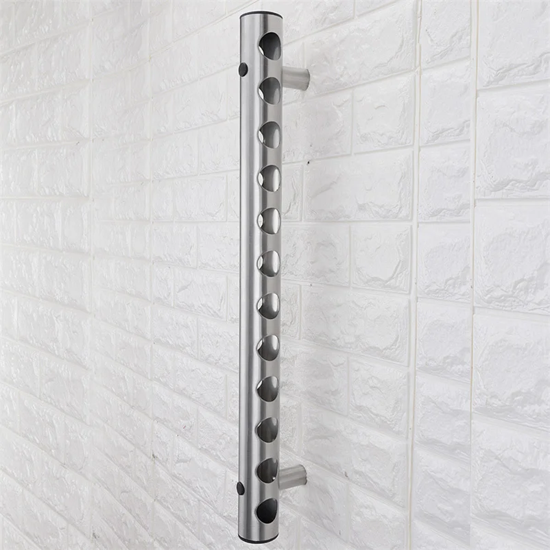 Стойка для красного вина из нержавеющей стали настенная Вертикальная креативная