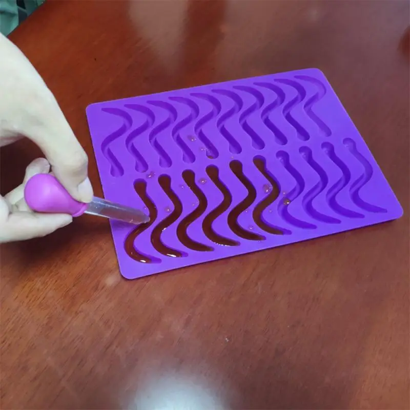 Диаметром 20 дюймов силиконовая форма для мастики змеи червей шоколада конфет