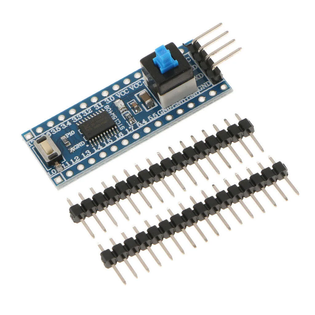 Развитие обучения STC15W408AS запасные части платы с одним чипом контактным разъемом |