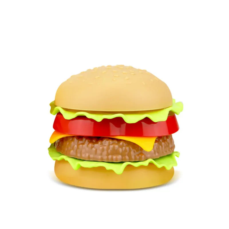 Дети Моделирование еда гамбургер Hotdog кухня игрушка набор ролевые игры миниатюрные закуски бургер Развивающие игрушки для девочек Малыш