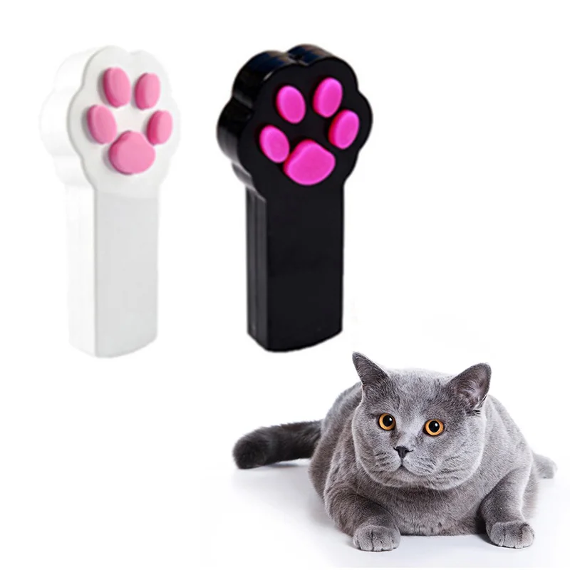 Забавная интерактивная игрушка для кошек собак автоматическая лазерная указка