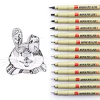Pigma Micron ручка в стиле аниме вкладышей для рисования искусство рисования маркеры манга дизайн, художник иллюстрации Multiliner канцелярские принадлежности