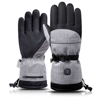 electric heating snowmobile snowboard ski gloves snow mittens windproof waterproof men women snowboarding skiing gloves