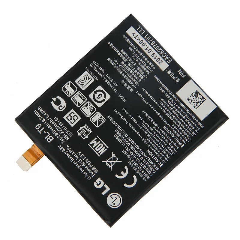Аккумулятор LG BL-T9 для LG Google Nexus 5 LG D820 D821 E980 2300 мАч BLT9