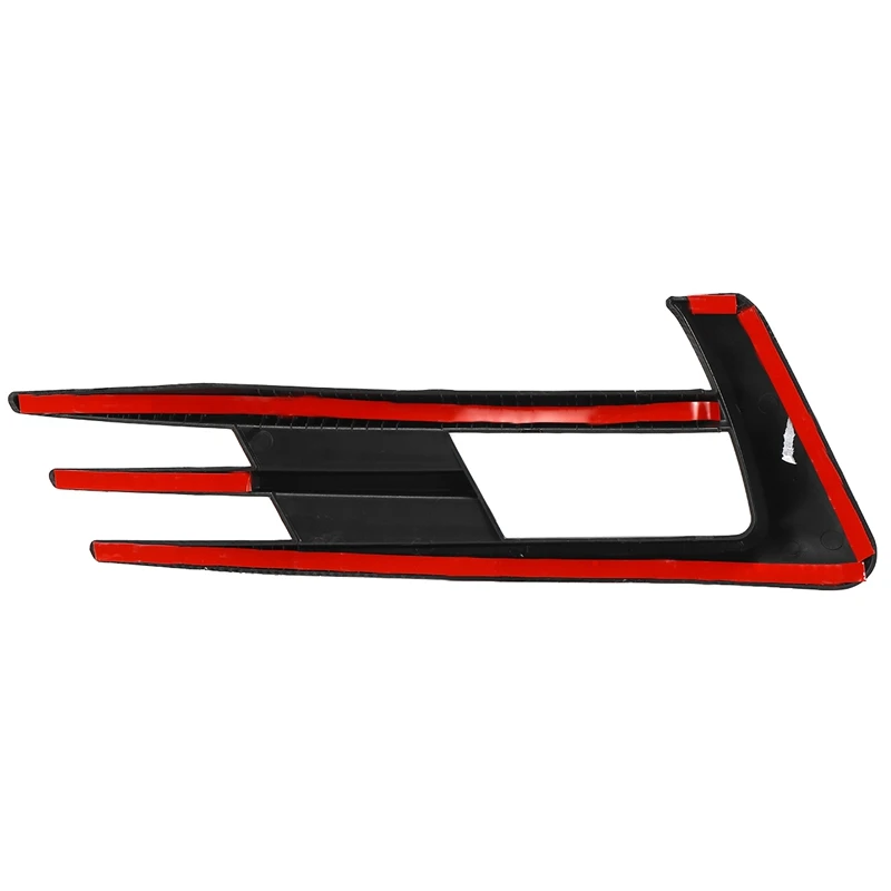 

Car Carbon Fiber Front Fog Lamp Eyebrow Wind Knife Cover Trim for Golf MK7 2014 2015