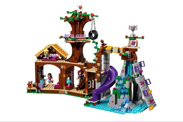 739 шт. Детский конструктор Дом на дереве|compatible with lego|building blocks girlsblocks girls |