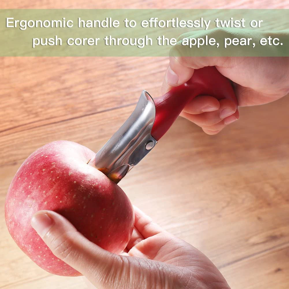

Apples Corer Apples Corer Remover Stainless Steel Apples or Pear Core Remover Tool with Serrated Blades RERI889