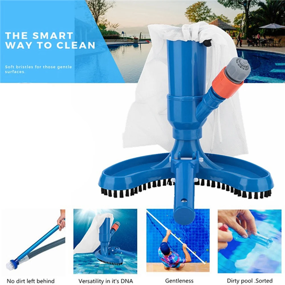 Плавательный пылесос для бассейна инструмент очистки всасывающая головка пруд