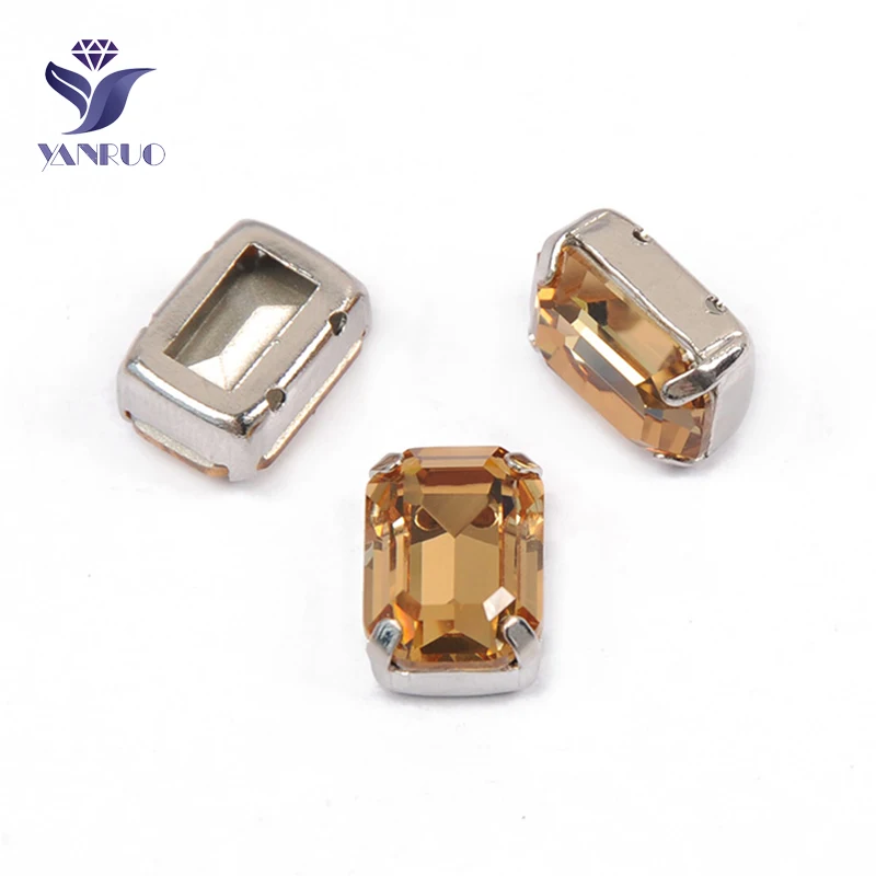 

YANRUO 4610, все размеры светильник, Колорадо, топаз, восьмиугольник, сшитые камни, стразы, искусственные камни для рукоделия