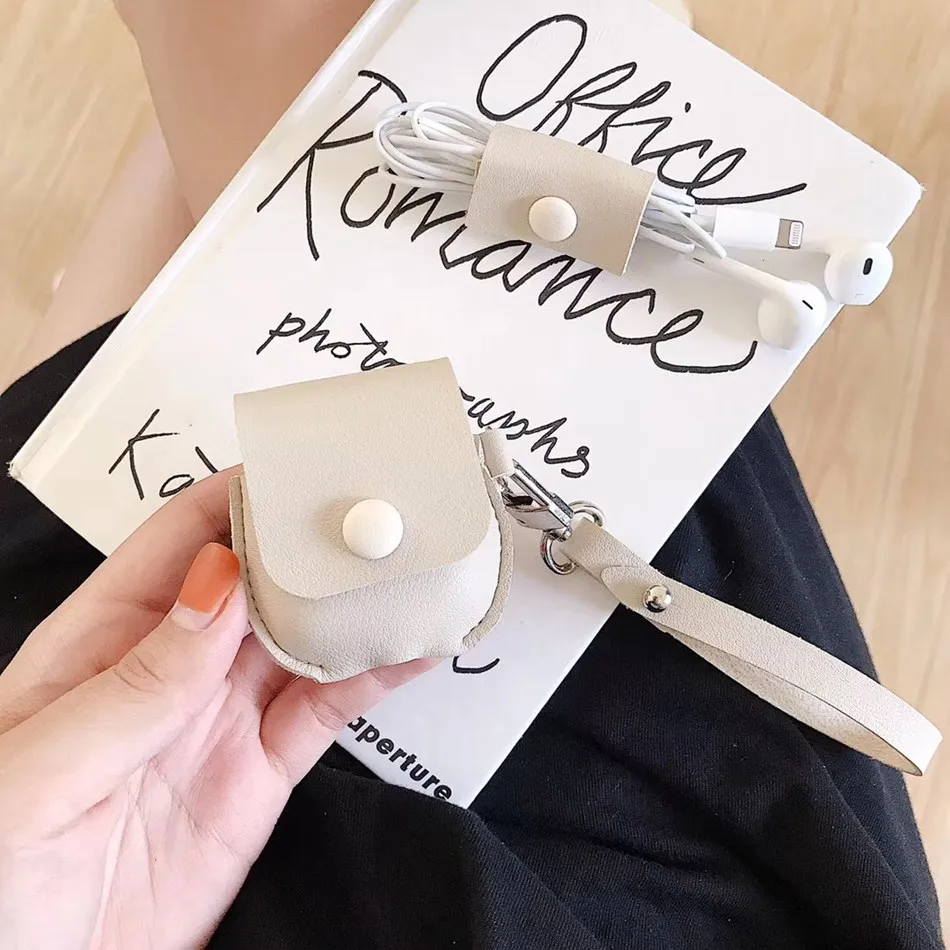 White Чехол для AirPods милый мультяшный слон кожухи головных телефонов для Apple Airpods 2 забавные аксессуары защитный чехол с кольцом на палец - Цвет: White