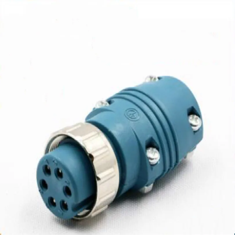 

6-жильный провод для подачи, Сварочная розетка, устройство для подачи проводов, линия управления, штепсельная вилка, бесплатная доставка