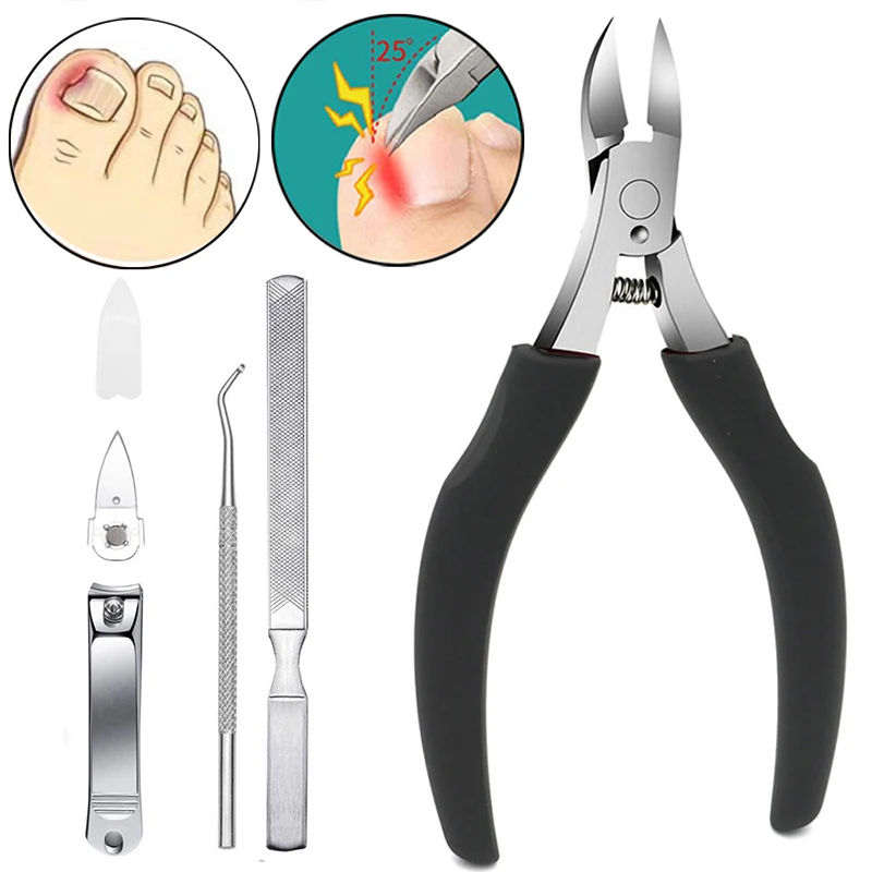 

Professional Toe Nail Clippers Manicure Pedicure Cutters Cuticle Nippers Podiatry Claw Cutter Nail Scissors Cut Toenails Tools
