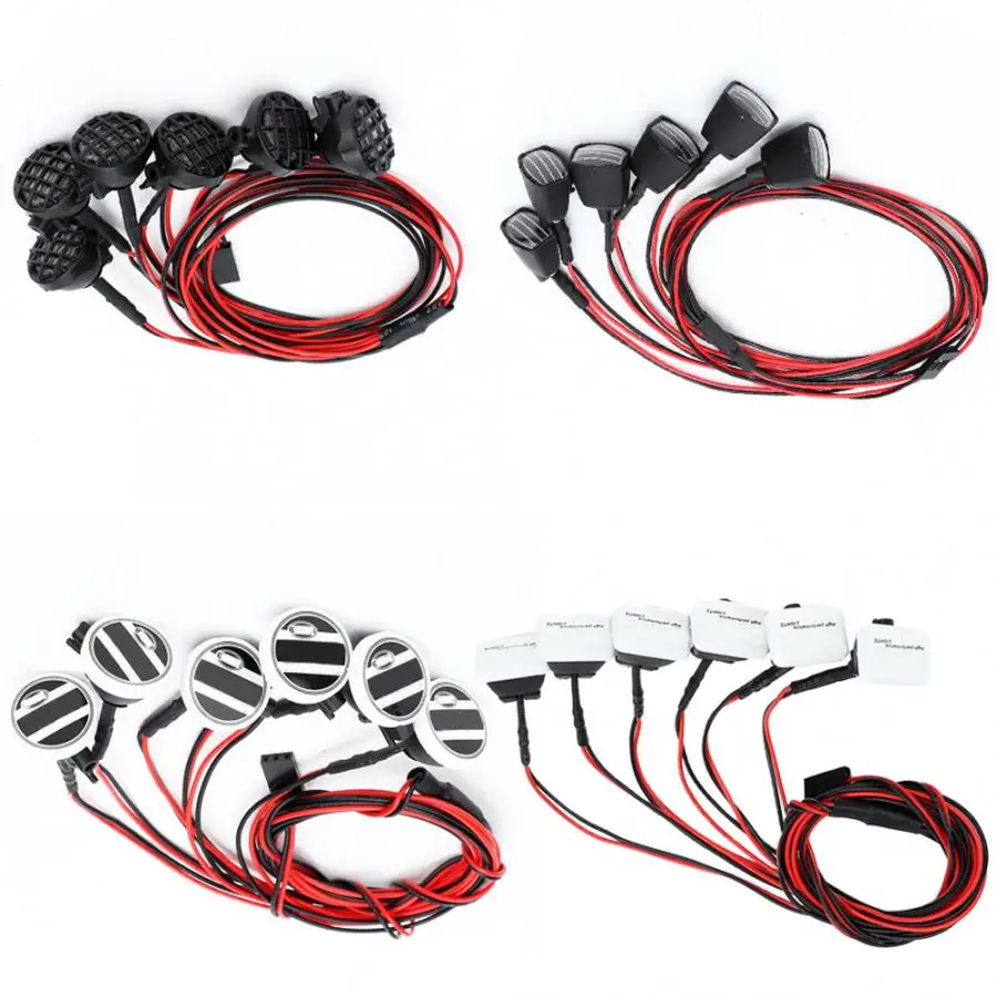 Универсальный RC автомобиль светодиодный светильник Высокое качество пластик