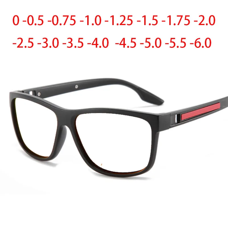 Gli occhiali da vista corti classici per sport all'aria aperta personalizzano la prescrizione di miopia meno fatta da-0.5 -1.0 -2.0 a-6